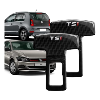 Par Trava Fivela Cinto Anti Som Volkswagen Tsi Polo Virtus Nivus Jetta Golf up