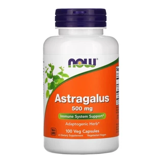 Astragalus 500mg Now Foods 100 Veg Cápsulas