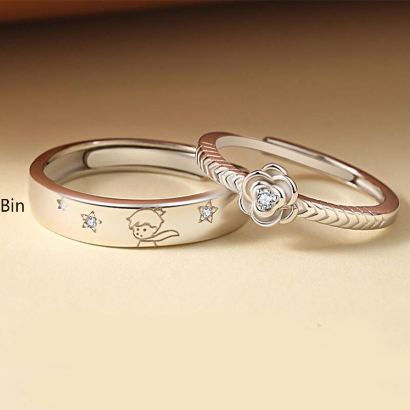 bingo Moda Pequeno Príncipe E Anel De Casal Rosa