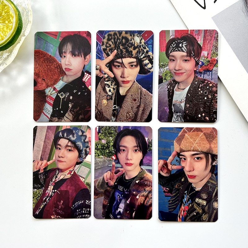 6pcs/set BOY NEXT DOOR Novo Álbum Porque Cartões Fotográficos Lomo