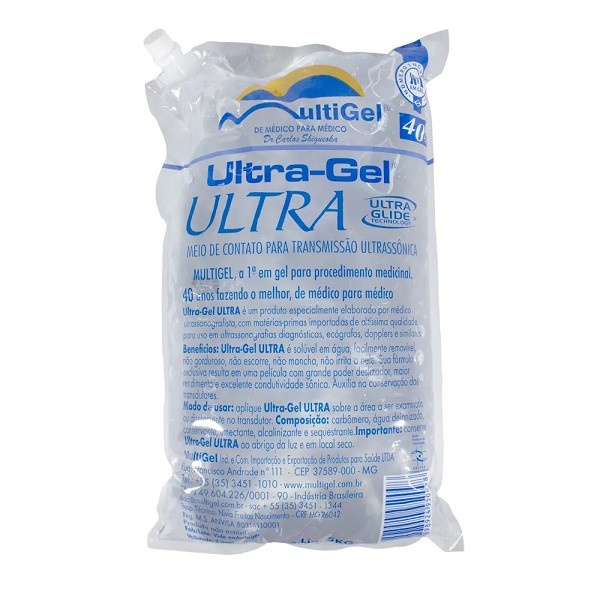 Gel Clínico Condutor 5 KG Multigel