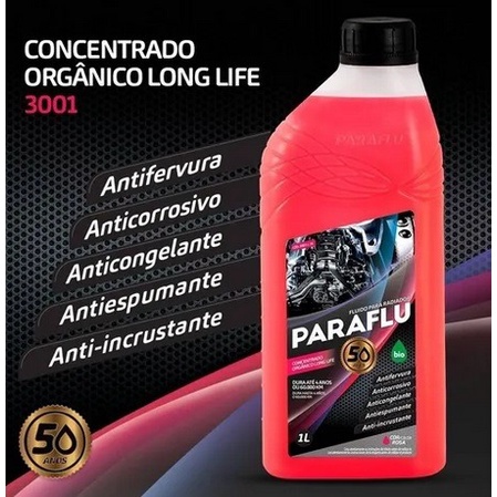 PARAFLU 10-3001 ADITIVO CONCENTRADO ROSA (1 LITRO)