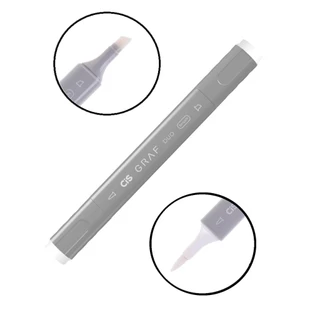Marcador Para Aquarela Ponta Dupla Brush e chanfrada Blender