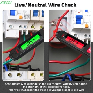 Multímetro digital Testador de caneta inteligente Caneta de capacitância de  tensão de autoranging Medidor de teste elétrico Diodo-Continuidade Medidor  ao vivo Testador de circuito-Sonda Ferramenta elé