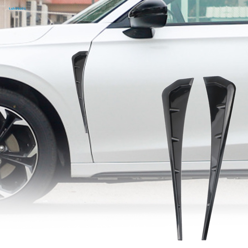 Fender TS 1 Par Impermeável Furo De Entrada De Ar À Prova D'água Grelha Para Veículos Suprimentos Carroçaria Pára-Lamas Laterais Ventilador Saída Autocolante Fibra De Carbono