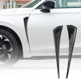 Fender TS 1 Par Impermeável Furo De Entrada De Ar À Prova D'água Grelha Para Veículos Suprimentos Carroçaria Pára-Lamas Laterais Ventilador Saída Autocolante Fibra De Carbono