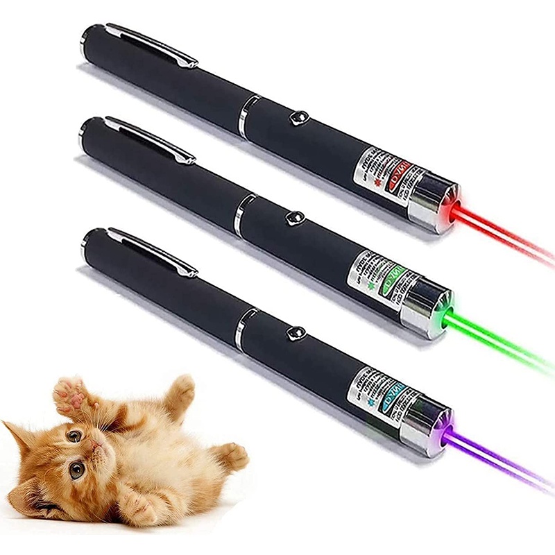 Caneta Laser Pointer Verde 5MW 650nm Profissional Preto Feixe De Luz Forte Visível Ponto 3 Cores Militar Poderosa Dropshipping