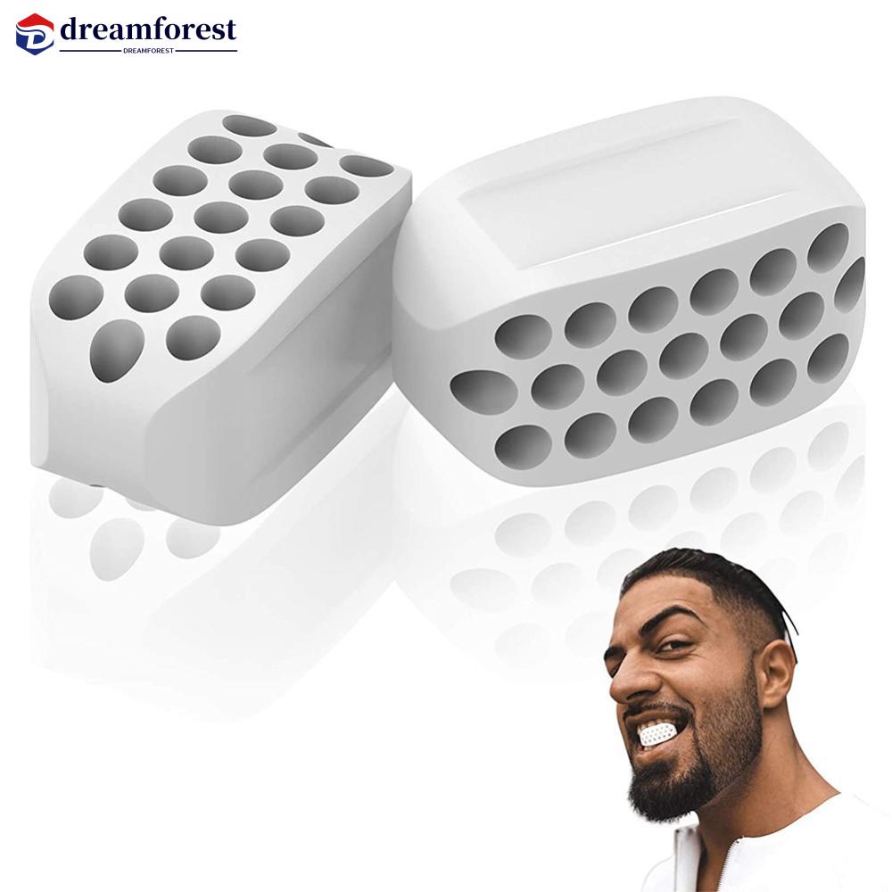 DREAMFOREST JawLine Exerciser Ball Tónico Facial De Músculo Do Pescoço De Treinamento Bochecha De Sílica De Grau Alimentício Queixo Slimmin K6Z2