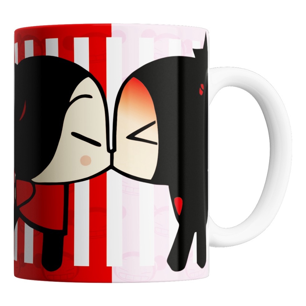 Caneca Ceramica Pucca (varios Modelos) | Shopee Brasil