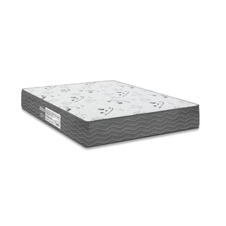 Colchão Casal D33 One Face - 17x138x188cm - Suede Cinza