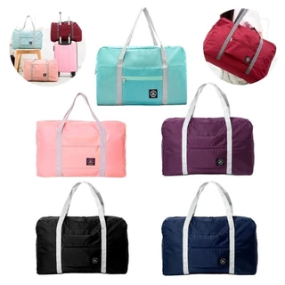 Kit 2 E Kit 5 Pecas Bolsa De Viagem Mala Dobrável Capacidade Impermeável Limao em Oferta na Shopee