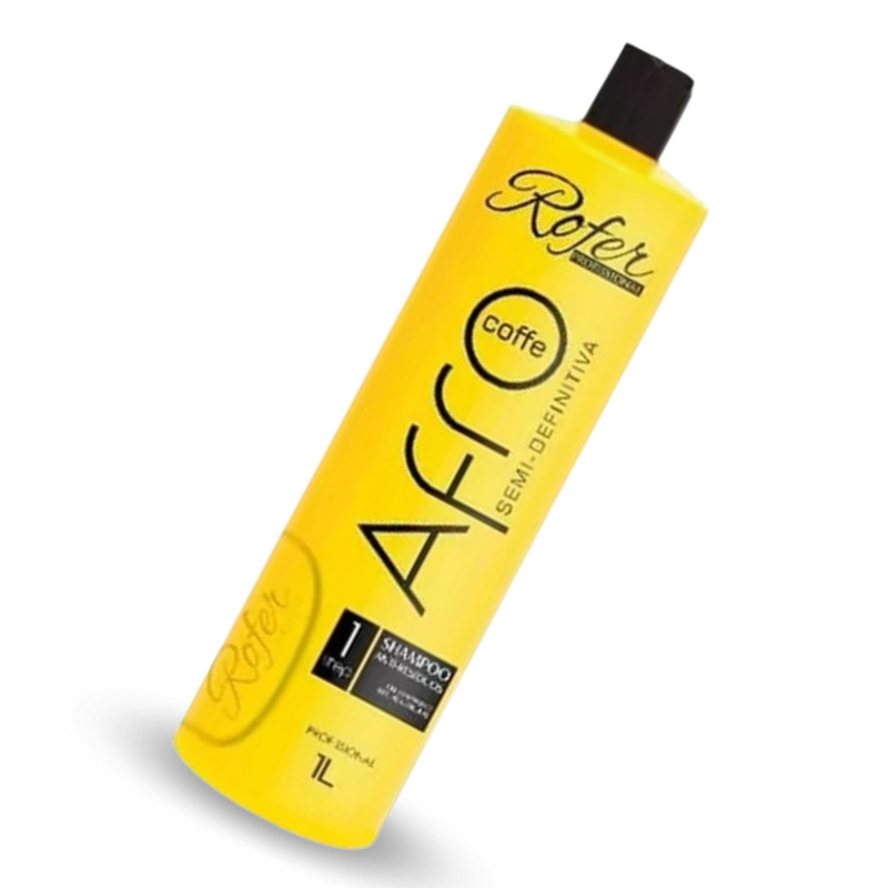 Shampoo Anti Residuos Afro Coffe Rofer 1L | Shopee Brasil