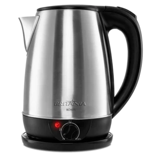 Chaleira Elétrica Britânia BCH07I Inox 1,8 Litros 1150W 127V - Filial SP