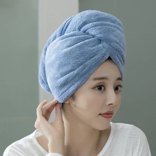 6 Toalhas Mágicas Femininas De Absorção De Água Com Promoção De Grande Capacidade