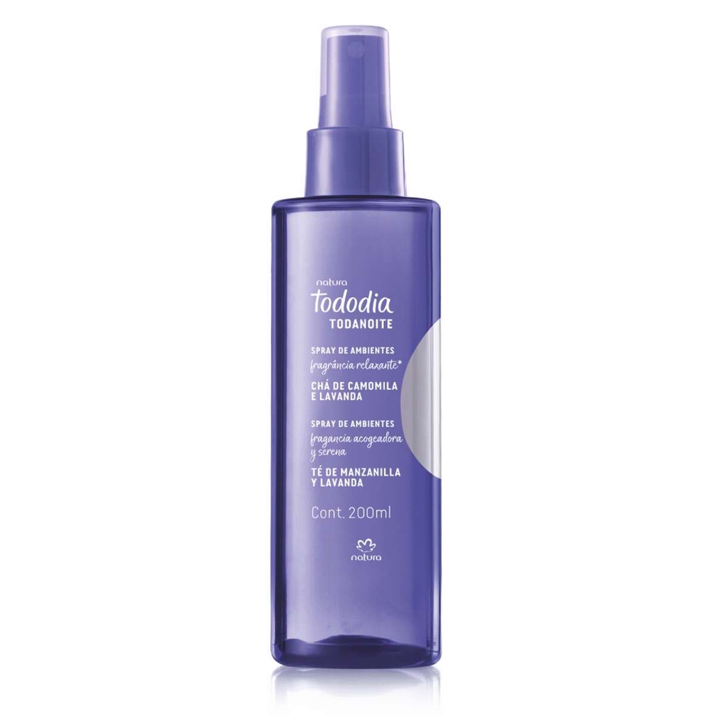 Natura Spray De Ambientes Todo Dia Toda Noite Chá De Camomila 200 Ml Shopee Brasil 6458