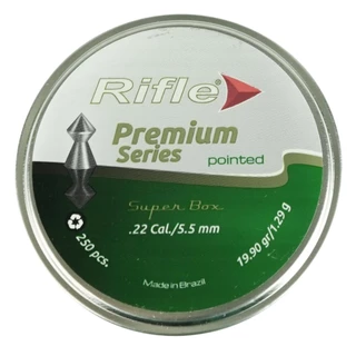 Chumbinho 5.5mm Rifle Series Pointed Super Box - 250un