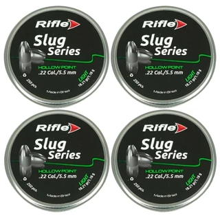 Combo 04-CHUMBINHO RIFLE SLUG LIGHT 5,5MM 18,21GR 250UN SUPER BOX