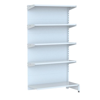 Gôndola Amapá Premium Flex 60 Continuação Parede 1,96x0,92x0,35/0,40 com 5 Prateleiras