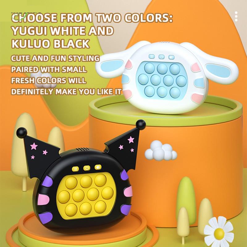 Brinquedos De Halloween Gamepad Pop It PRO O Jogo De Popping Padrão De Luz Fidget Anti Stress Push Elétrico Quick