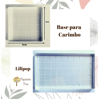 Base para carimbos com grade (LILIPOP CARIMBOS)