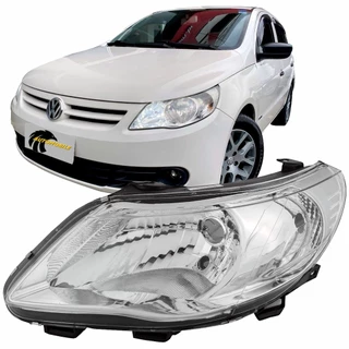 Farol Gol Voyage Sav G5 2009 10 a 2013 Foco Simples Cromado