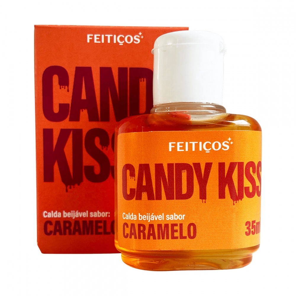 Calda Beijável Candy Kiss de Caramelo Feitiços 35ml | Shopee Brasil