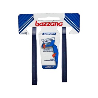Aparelho De Barbear Bozzano Comfort 2 Lâminas C/2Un