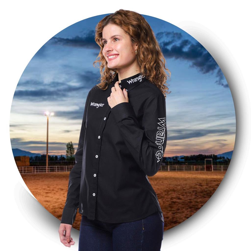 Camisa best sale wrangler feminina