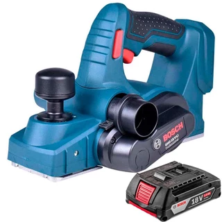 Plaina à Bateria 18V GHO 18V-Li com Bateria 2,0 Ah Bosch
