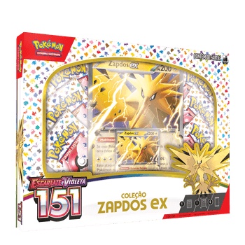 Coleção Escarlate E Violeta 4 - 151 - Zapdos EX