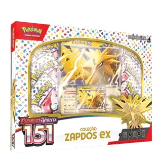 Coleção Escarlate E Violeta 4 - 151 - Zapdos EX