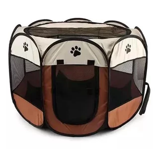 Casinha De Cachorro Cercadinho Dobravel Portatil TAM G