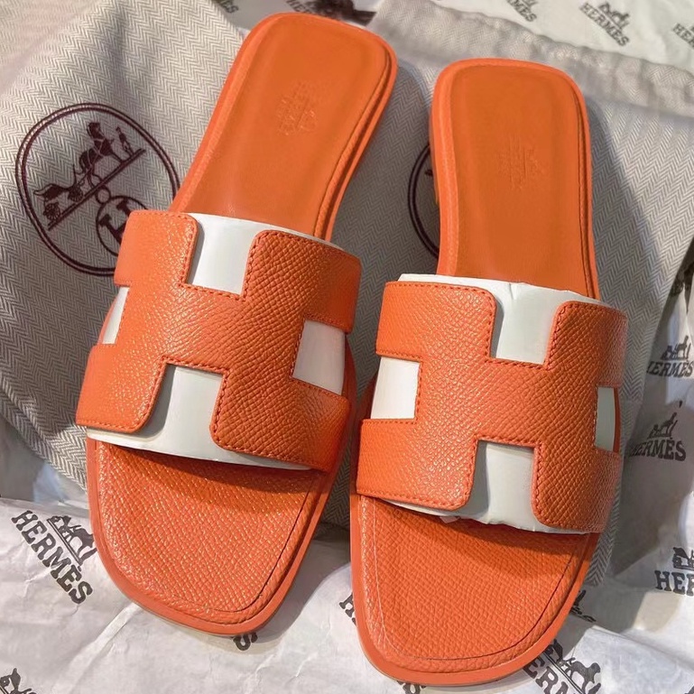 HERMES Chinelos Leves Femininos Letra TH Sapatos Planos E Antiderrapantes