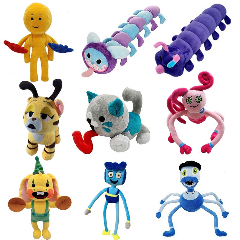 Compra online de Novos jogos de desenhos animados Huggy Wuggy brinquedos de  pelúcia brinquedos de pelúcia presente de Natal de aniversário das crianças