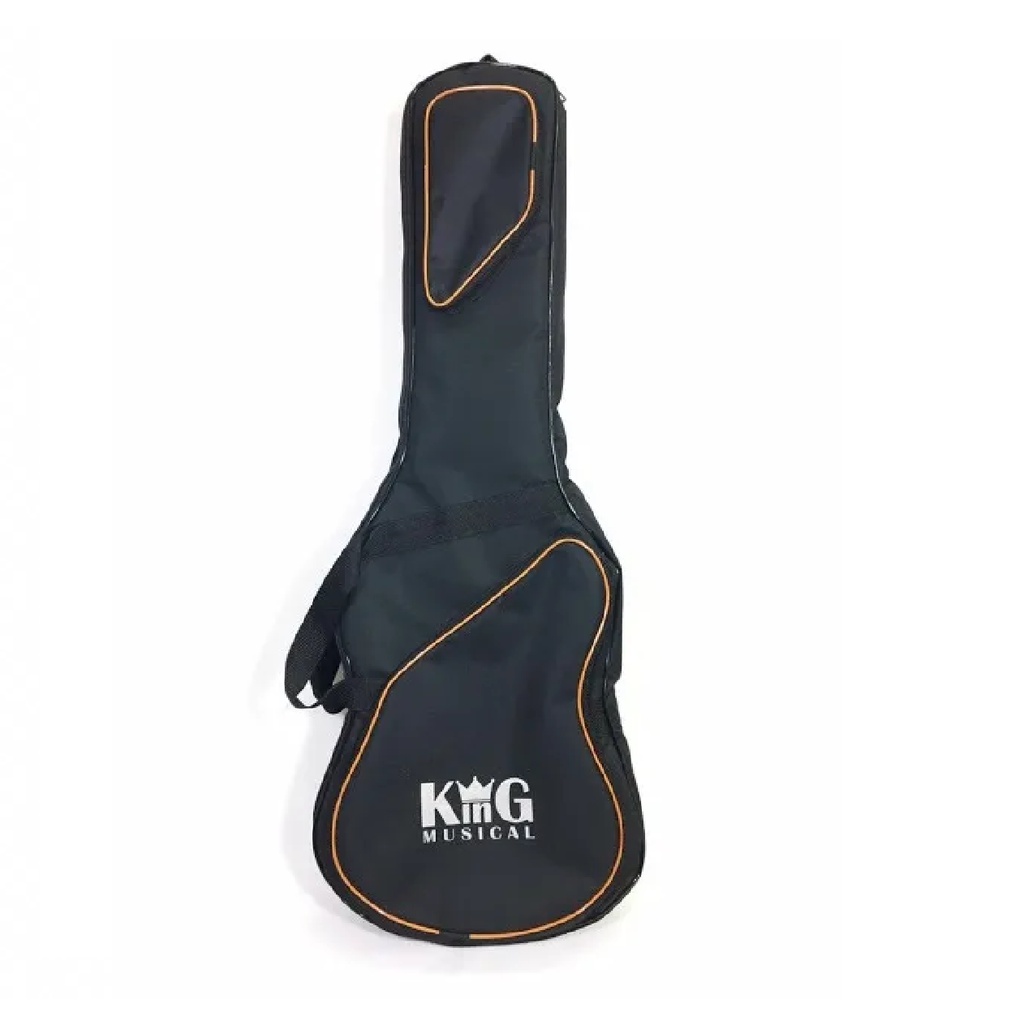 Capa Para Guitarra King Musical Extra Luxo Preta