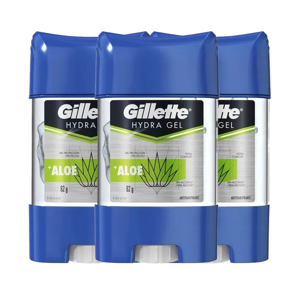 Gel Invisible Antitranspirante Hydra Gel Aloe