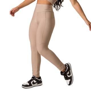 Calça Legging Feminina Branca AVA Fitness Originals - Ava Fitness