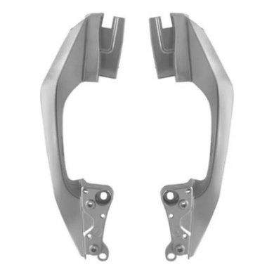 Par Alça Traseira Original Moto Bros 160 2016 2023 Prata