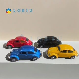 Kit 1 pcs Carrinho De Ferro Fusca Clássico 1/32 Miniatura Coleção CHE-55