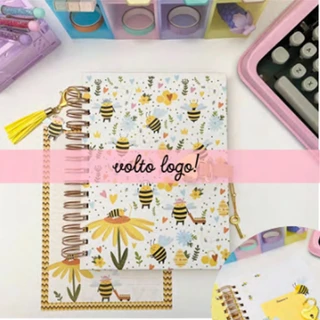 Refil 40 folhas busy bees caderno de Disco a5 buendia pre4689 em Oferta na Shopee