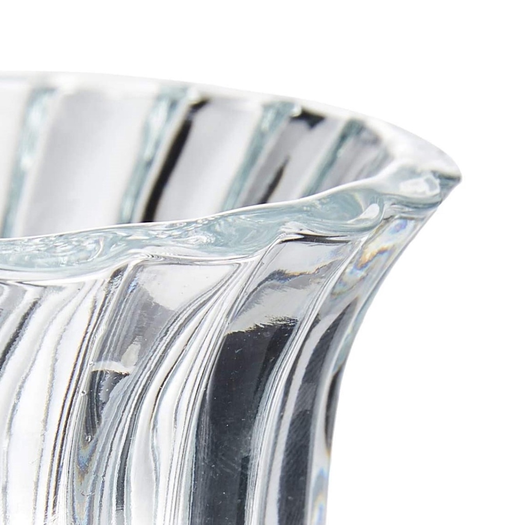 Jogo de Sobremesa 6 Peças Bowl de Vidro Angel Lyor 13x5cm - Conjunto Sobremesa