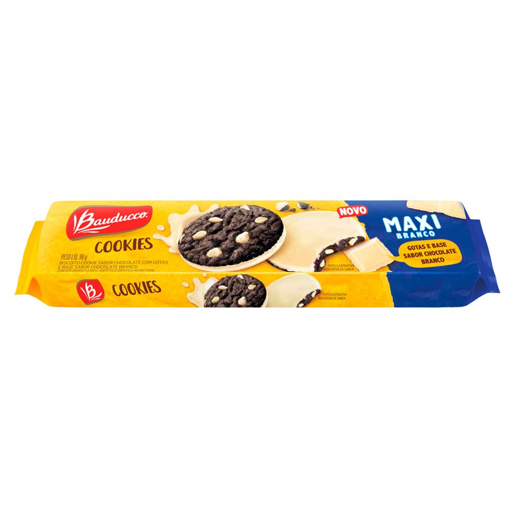 Biscoito Recheadinho Sabor Chocolate Bauducco 112g – Supermercado Bom Demais