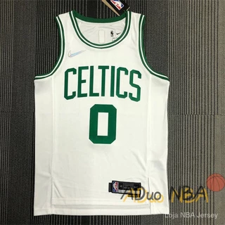 75th Anniversary Hot Press #0 Jayson Tatum Camisa Boston Celtics nba white Masculina De Basquetebol Basketball Jersey