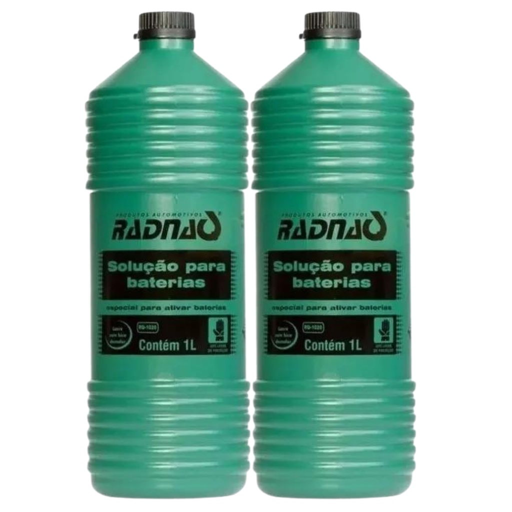 2 Solução Para Bateria Uso Geral 1 Litro Rq1020