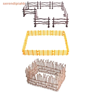 [serendipiahb] Simulação De Brinquedos Infantis Animais Fazenda De Aves Modelos De Cercas Pasto Zoológico
