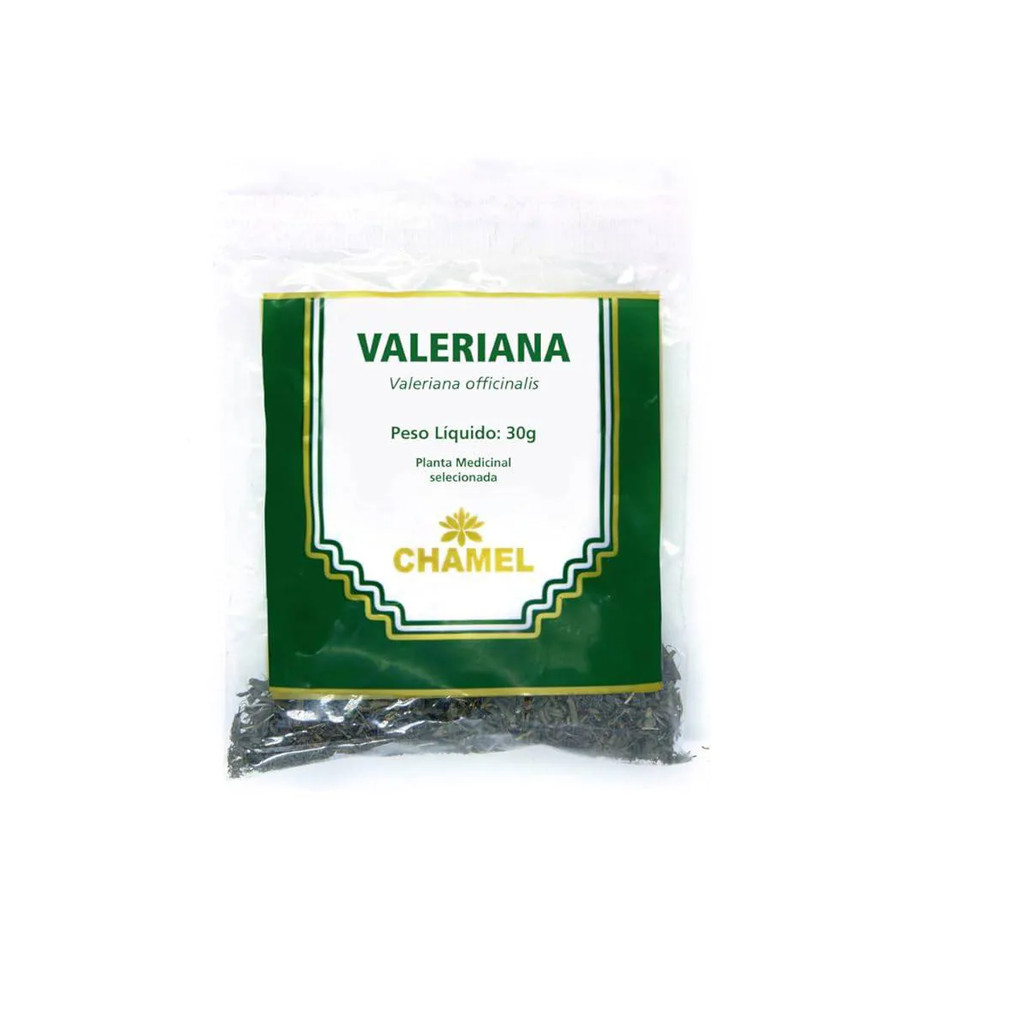 Pacote de Chá Valeriana 30g - Chamel | Shopee Brasil