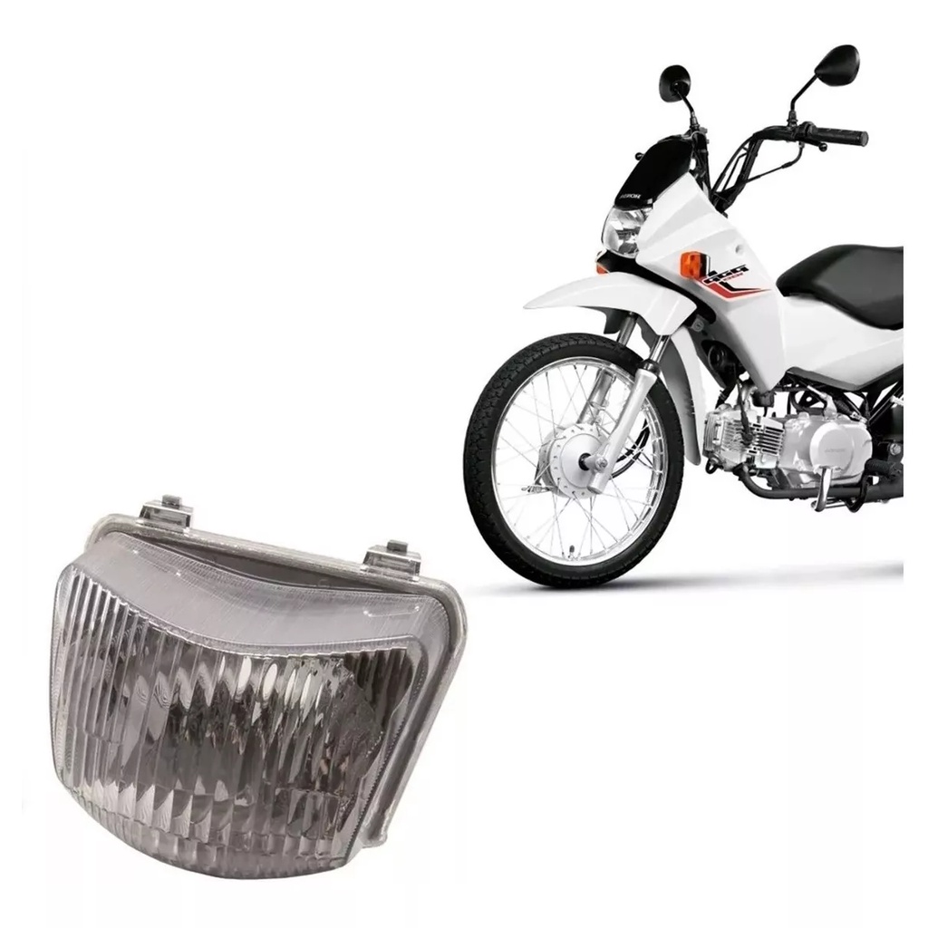 FAROL BLOCO ÓPTICO POP 100 2007 ATÉ 2015