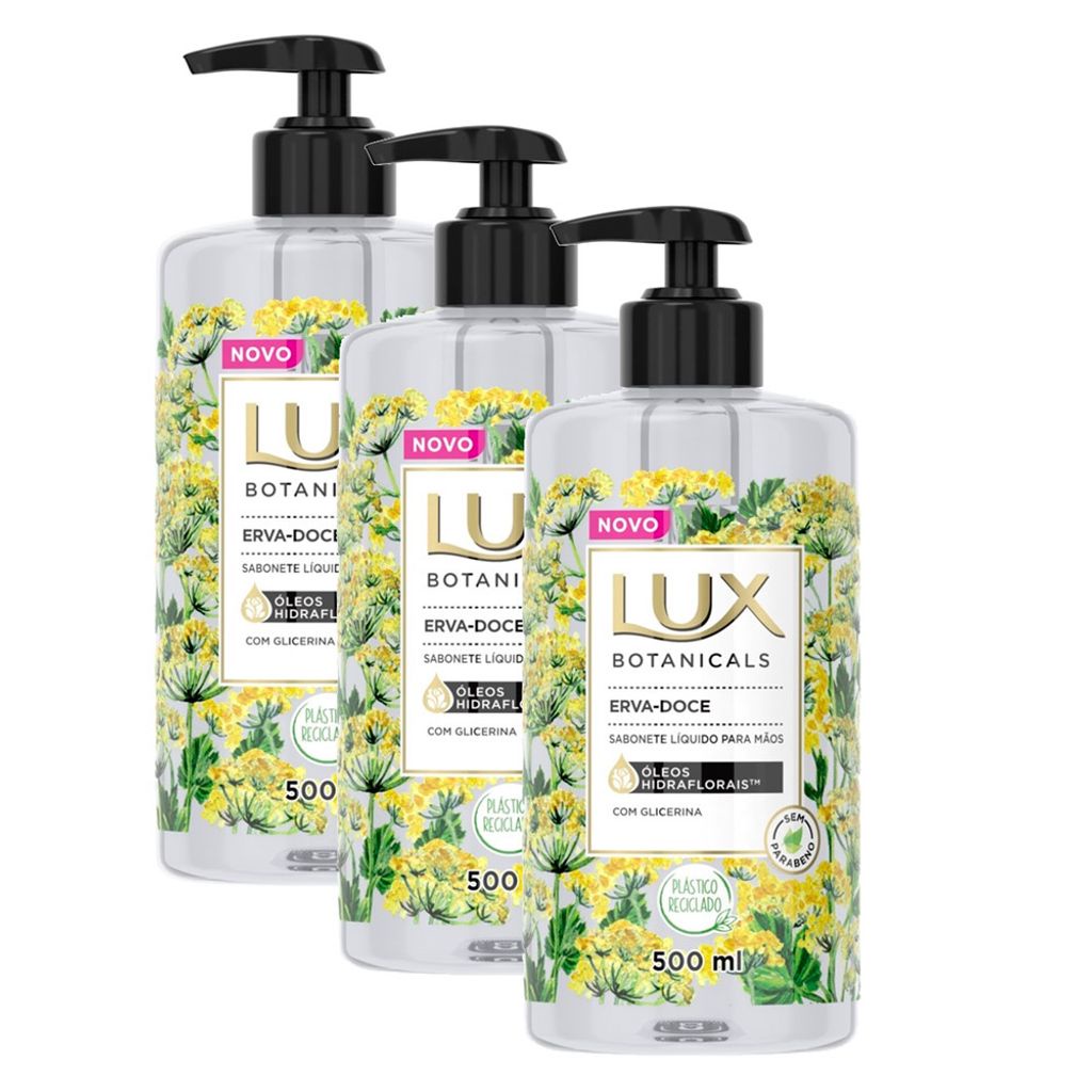 Sabonete Líquido Lux Erva-Doce 500ml