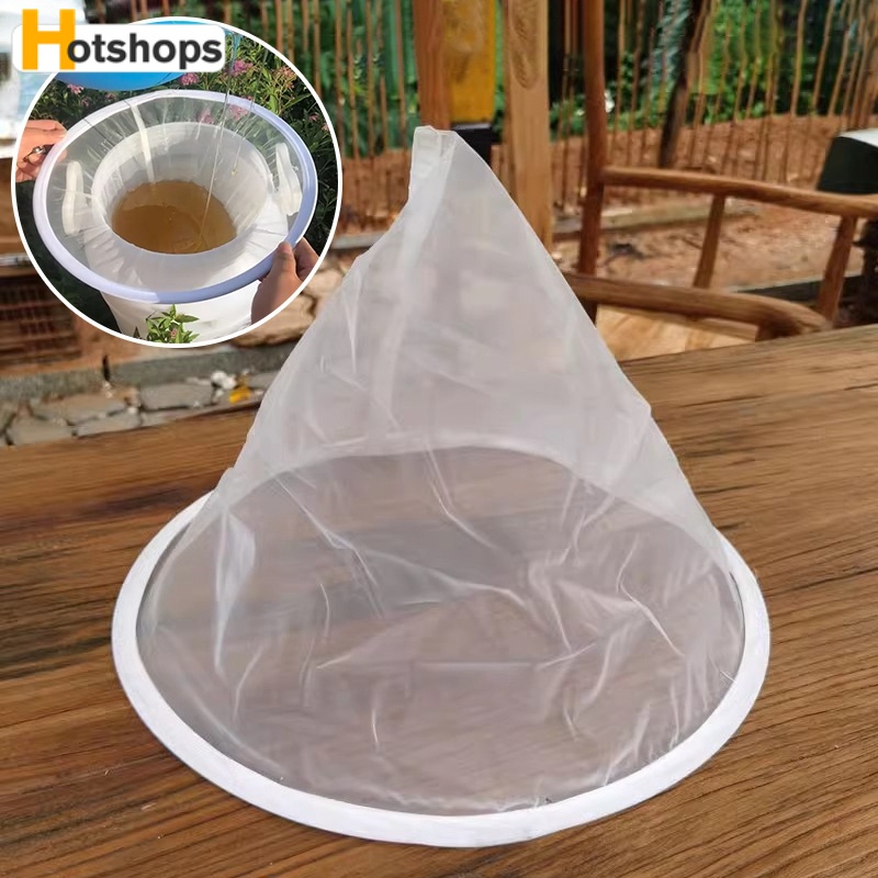 Filtro De Mel Nylon Em Forma De Cone Peneira Funil Fluxo Impureza Do ...
