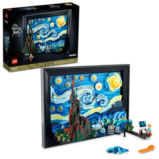 LEGO ideas vincent van gogh a noite estrelada (2316 peças)